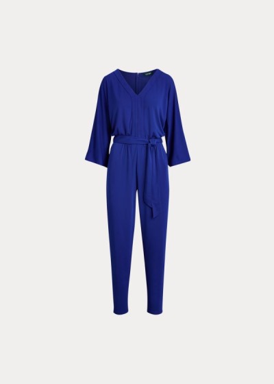 Jumpsuits Ralph Lauren Mujer Azul Rey Azules - Jersey Dolman-Sleeve - SMEJA6781